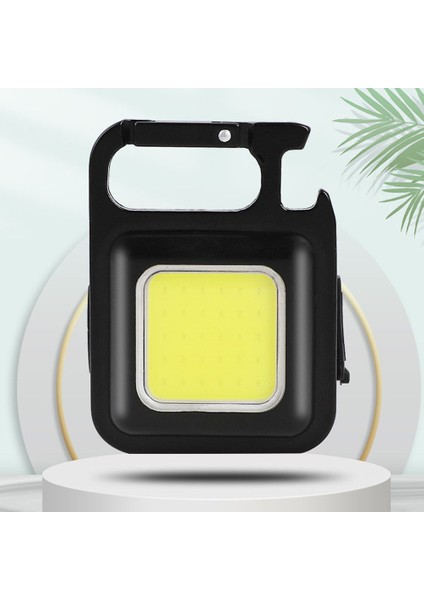 Mini LED El Feneri Taşınabilir Şarj Edilebilir 4 Işık Modu ve Manyetik Tabanlı (Yurt Dışından)