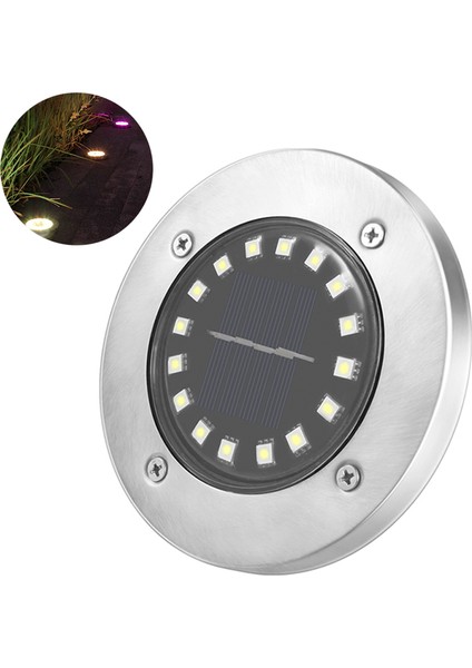 Güneş Enerjili Bahçe Lambası 16 LED IP65 Su Geçirmez (Yurt Dışından) indirimleri