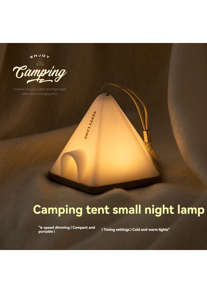 Mini Kamp Feneri Şarj Edilebilir 6 Işık Modu (Yurt Dışından)