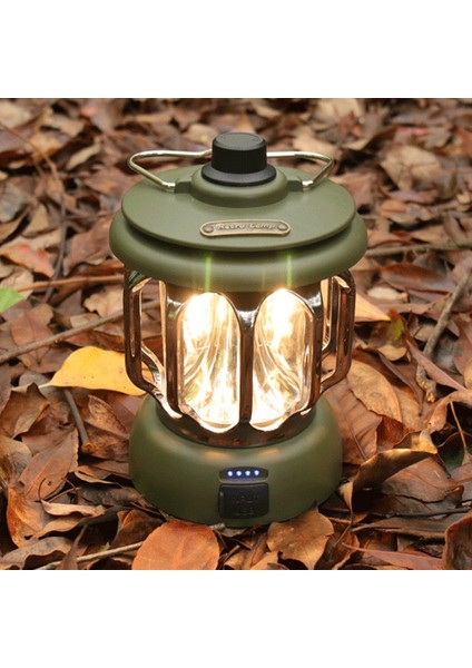 Retro Kamp Işığı USB Şarj Edilebilir 3 Renk Sıcaklığı Sonsuz Dimiable (Yurt Dışından) fiyatları