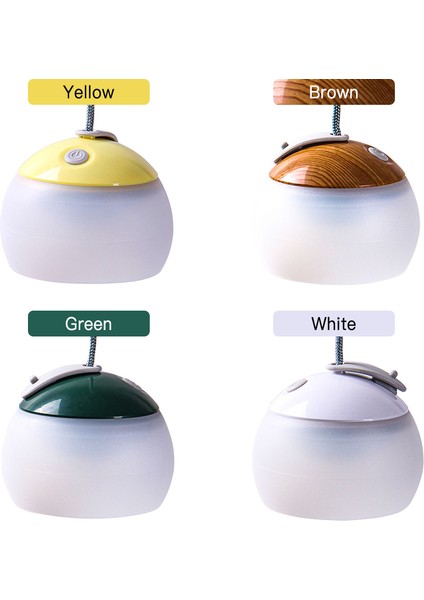 USB Şarj Edilebilir Kamp Aydınlatması Için Dış Mekan LED Çadır Işığı (Yurt Dışından)