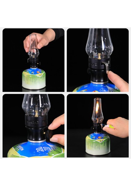 Çadırlık Için Taşınabilir Parlaklığı Ayarlanabilir Gaz Lambası (Yurt Dışından) modelleri