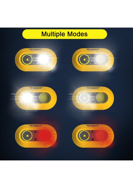 Hafif Ağırlıkta Çoklu Modlu Suya Dalı Baş Lambası (Yurt Dışından) fiyatları