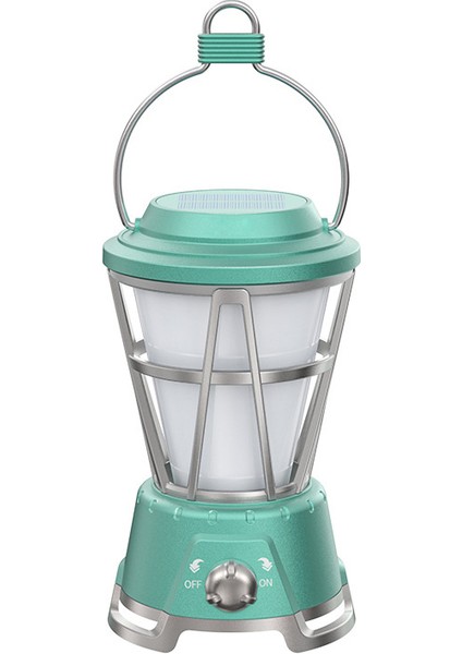 Outdoor Vintage Güneş Enerjili Asma Fener LED Gece Işığı (Yurt Dışından)