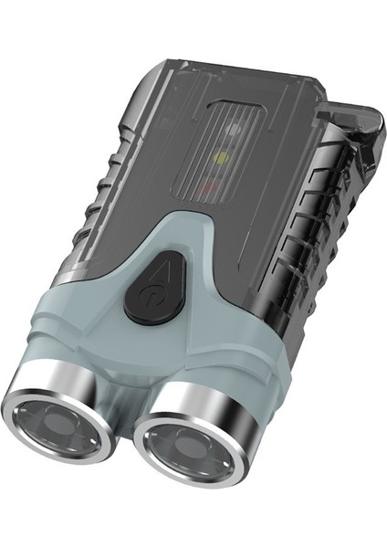 Çift Işık Feneri USB Şarj Edilebilir Kompakt Boyutlu (Yurt Dışından)