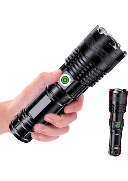 Şarj Edilebilir 30W Yüksek Parlaklıklu Suya Dalı LED Fener (Yurt Dışından)