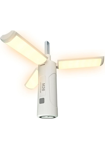 Katlanabilir Kamp Işığı Çok Fonksiyonlu Şarj Edilebilir 3 Işık Modu Sonsuz Doyma (Yurt Dışından)