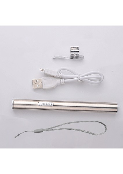 USB Mini Şarj Edilebilir LED Tıbbi El Feneri Güçlü Işık Suya Dalı (Yurt Dışından) fiyatları