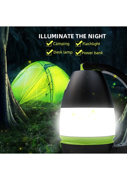 Şarj Edilebilir Kamp Lambası 350 Lumen IPX45 Suya Dalı (Yurt Dışından) modelleri