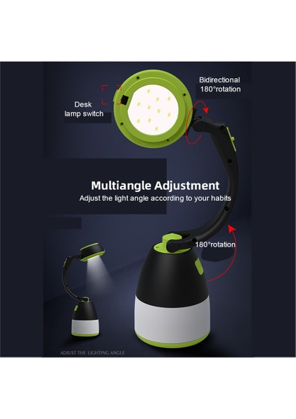 Şarj Edilebilir Kamp Lambası 350 Lumen IPX45 Suya Dalı (Yurt Dışından) indirimleri