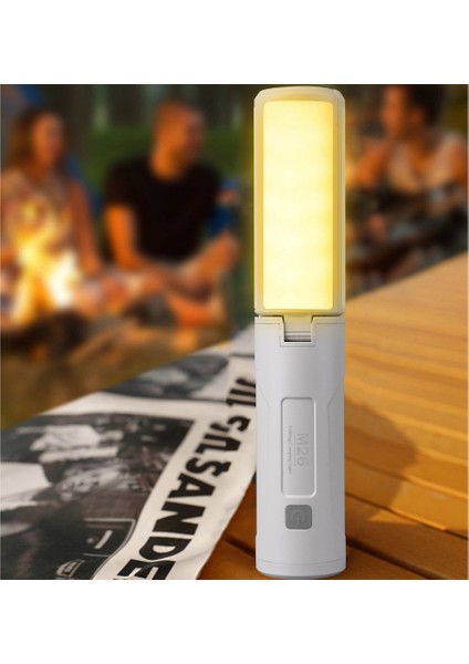 Katlanabilir Kamp Işığı Çok Fonksiyonlu Şarj Edilebilir 3 Işık Modu Sonsuz Doyma (Yurt Dışından) indirimleri