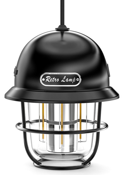 Vintage LED Kamp Lanternı Su ile Şarj Edilebilir (Yurt Dışından)