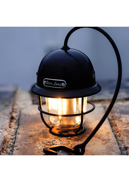 Vintage LED Kamp Lanternı Su ile Şarj Edilebilir (Yurt Dışından) modelleri