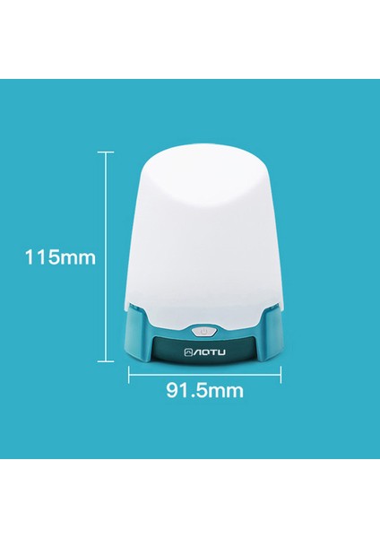 Aotu Çok Renkli Kamp Lambası Taşınabilir USB Şarj Edilebilir AT5501 (Yurt Dışından) indirimleri