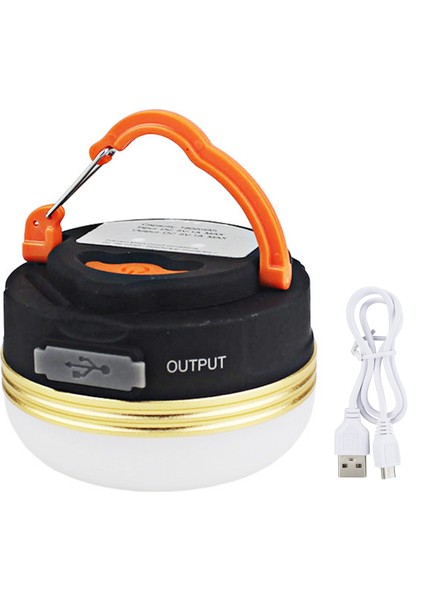 Taşınabilir Şarj Edilebilir 1800MAH 240 Lumen Kamp Lanternı (Yurt Dışından)