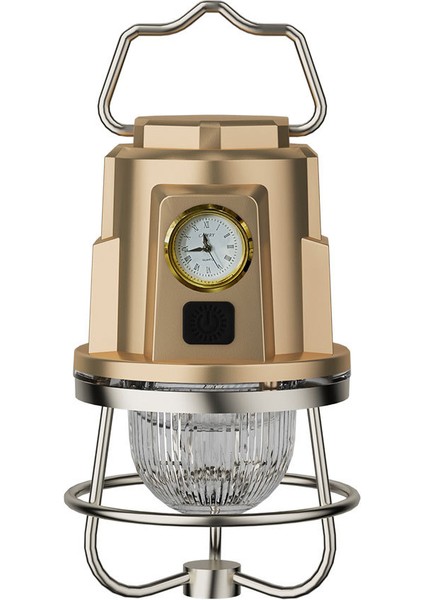 Şarj Edilebilir Kamp Lambası Ipx4 Suya Dalı Ayarlanabilir Parlaklık (Yurt Dışından)