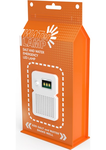 Tuzlu Su Acil Lambası Kamp Için Pil Yok Portable LED (Yurt Dışından)