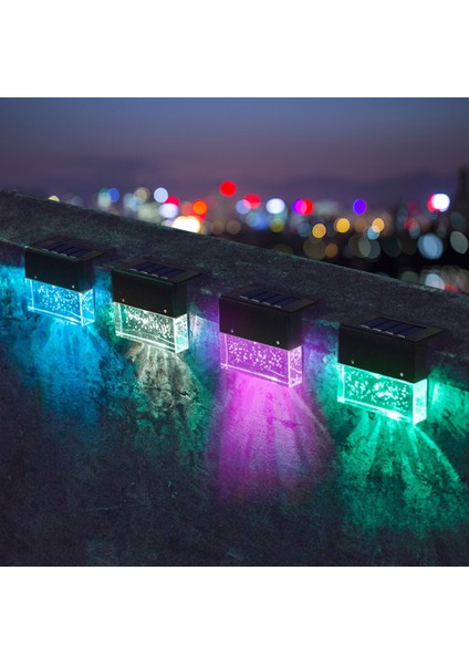 Solar Enerjili Dış Aydınlatma Lambası Sıcak Beyaz Rgb Renk Değişen (Yurt Dışından) indirimleri