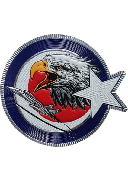 Kartal - F 16 Bayraklı Peç - Arma - Tpu Patch