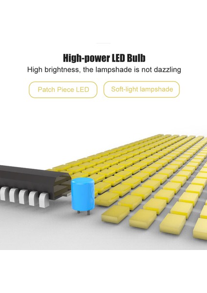 Şarj Edilebilir Kamp Lanternı 350LUMEN IPX45 Su Geçirmez (Yurt Dışından)