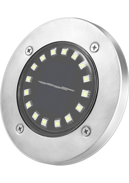 Güneş Enerjili 16 LED Suya Dalı Yerden Aydınlatma Lambası (Yurt Dışından) fiyatları