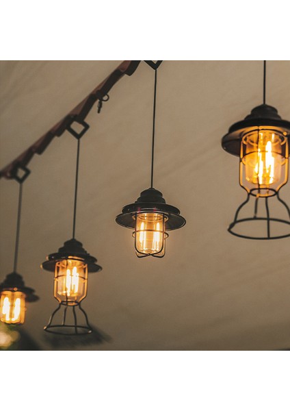 USB Şarj Edilebilir Taşınabilir Kamp LED Feneri (Yurt Dışından)