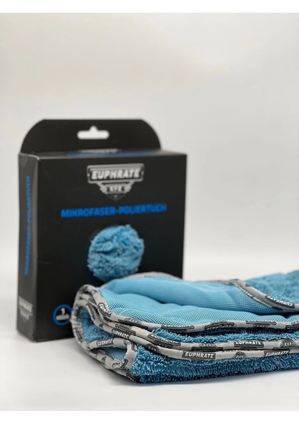 (2 Adet) Euphrate Mikrofiber Oto Kurulama ve Temizlik Alman Tank Bezi 75X55 Cm. 750 Gsm