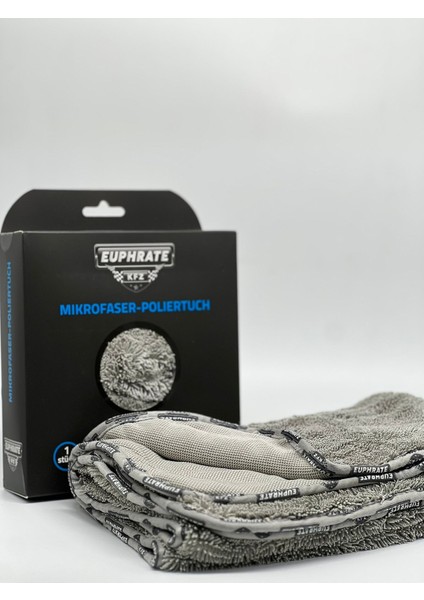 (2 Adet) Euphrate Mikrofiber Oto Kurulama ve Temizlik Alman Tank Bezi 75X55 Cm. 750 Gsm