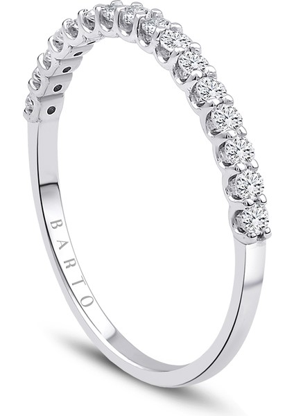 0.30 F Renk Karat Pırlanta Yarımtur Yüzük Idl Sertifikalı fiyatları