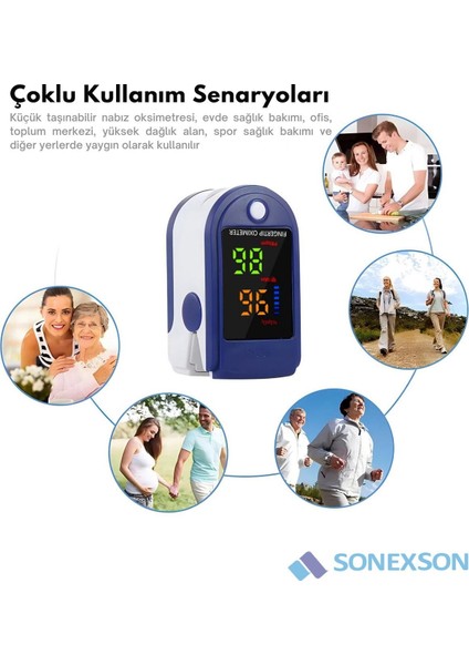 Pulse Oksimetre Parmak Tipi Nabiz Oksijen fırsatları