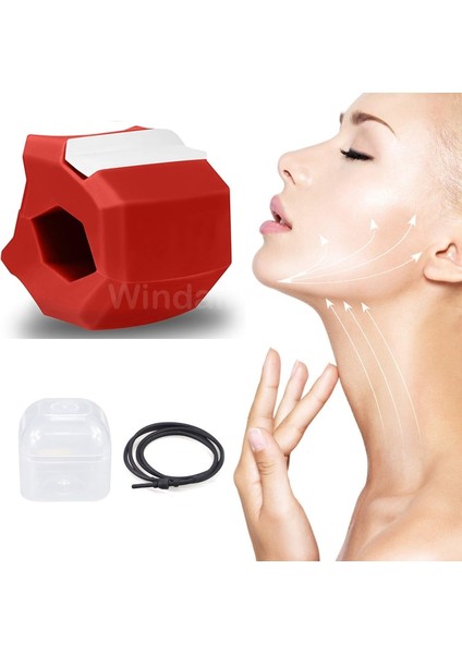 Fitness Yüz Çene Egzersiz Aleti Jawline Trainer Yüz Egzersiz Topu Çene Hattı Çiğneme Kas Topu Çene Bite Klip Arp Kırmızı 01（kırmızı 01） (Yurt Dışından) fiyatları