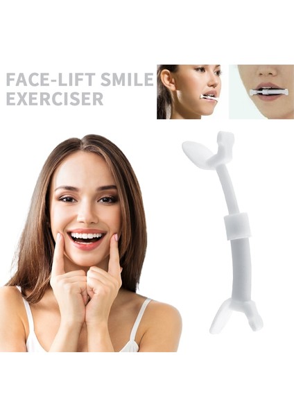 1 Adet Doğal Yüz Kas Gülümseme Egzersiz Ağız Tonlama Ince Parça Toner Flex Yanak Yüz Kas Egzersiz Yüz Gülümseme Araçları (Yurt Dışından)