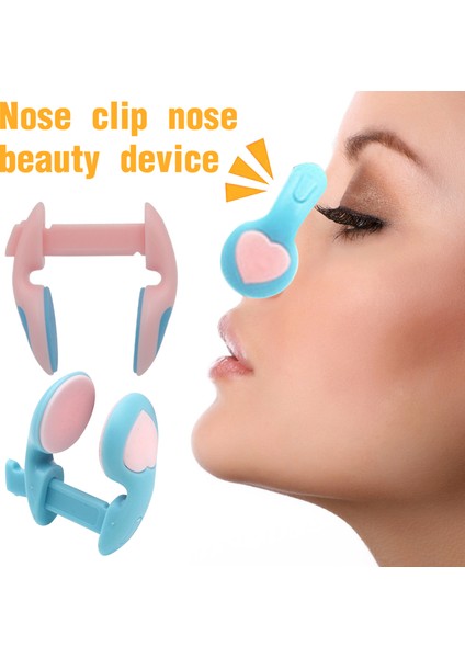 Sihirli Burun Şekillendirici Klip Burun Yukarı Kaldırma Şekillendirme Köprü Doğrultma Güzellik Slimmer Cihazı Yumuşak Silikon Hiçbir Ağrılı Zarar (Yurt Dışından)