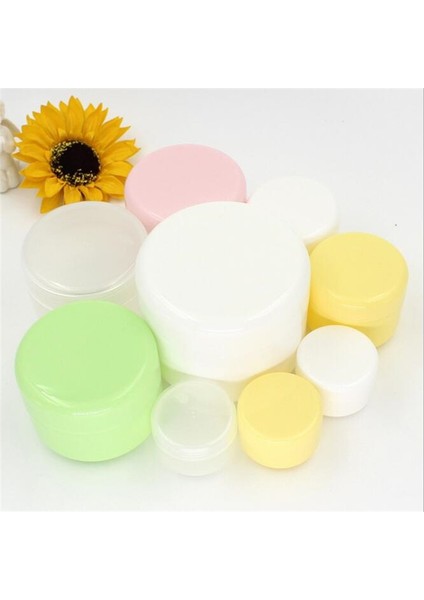 10 Adet Doldurulabilir Şişeler Plastik Boş Makyaj Kavanoz Pot Seyahat Yüz Kremi/losyon/kozmetik Kabı 5 Renk (Yurt Dışından) modelleri