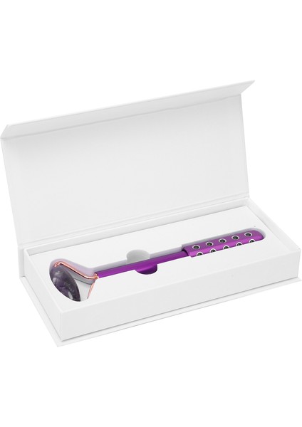 Roba Tan Çift Kafa Germanyum Yüz Masaj Rulosu Taşınabilir Yüz Cilt Sıkma Aracı Mor (Yurt Dışından) fiyatları