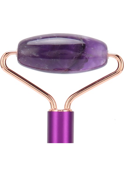 Roba Tan Çift Kafa Germanyum Yüz Masaj Rulosu Taşınabilir Yüz Cilt Sıkma Aracı Mor (Yurt Dışından) modelleri