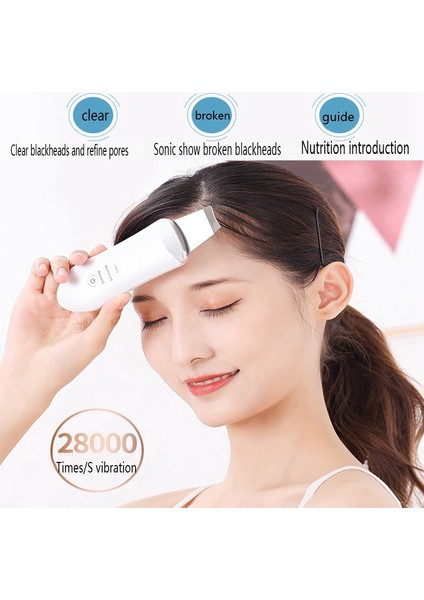 Ultrasonik Yüz Cilt Scrubber Güzellik Makinesi Iyon Derin Yüz Temizleme Soyma Küreği Peeling Cilt Bakım Cihazı (Yurt Dışından) fırsatları