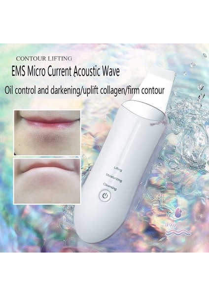 Ultrasonik Yüz Cilt Scrubber Güzellik Makinesi Iyon Derin Yüz Temizleme Soyma Küreği Peeling Cilt Bakım Cihazı (Yurt Dışından) indirimleri