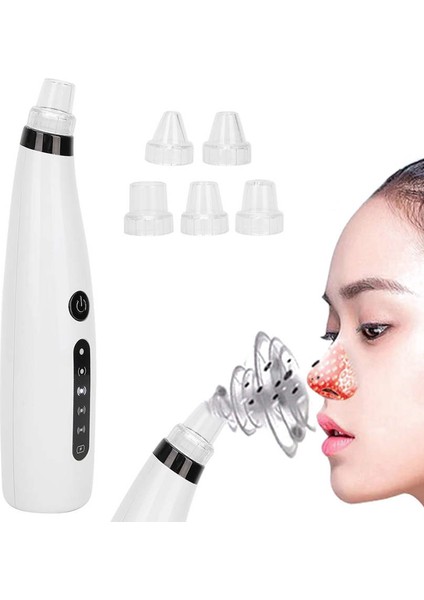 Siyah Nokta Emme Aleti Ev Elektrikli Temizleme Yüz Gözenek Akne Temizleyici (Beyaz) (Yurt Dışından) fırsatları