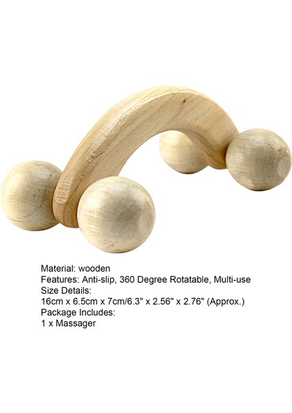 Ameesi Muscle Mager 360 Derece Dönen Yorgunluğu Giderir Rolling Muscle Mager (Yurt Dışından)