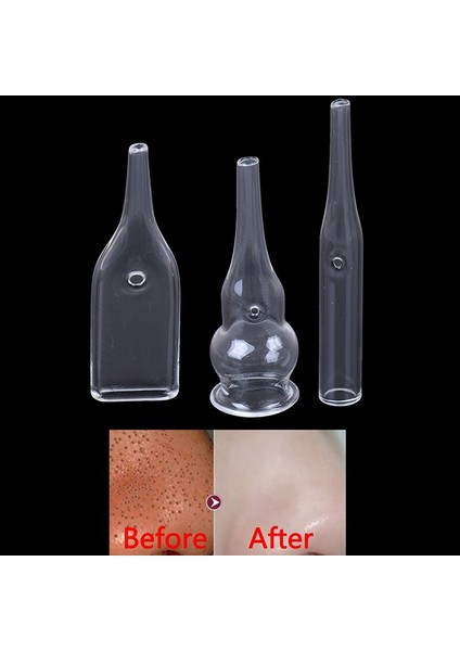 3 Stil Siyah Nokta Temizleme Cam Borular Yüz Gözenek Temizleyici Güzellik Makinesi Vakum Emme Yüz Bakım Aksesuarları Cilt Bakımı Kaynağı (Yurt Dışından) fiyatları