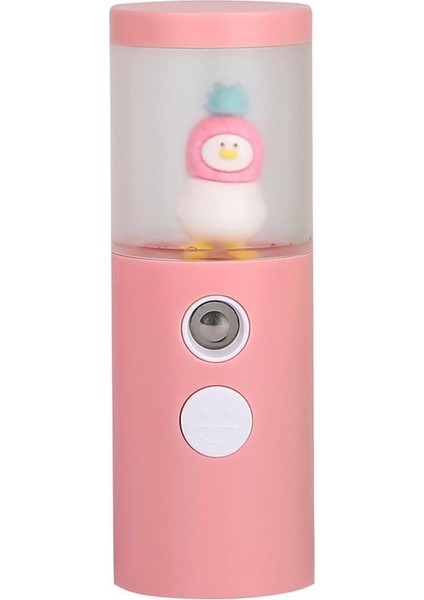 Mini Taşınabilir El Tipi Rehidratör Nemlendirici USB Şarj Yüzü R - Kırmızı (Yurt Dışından)