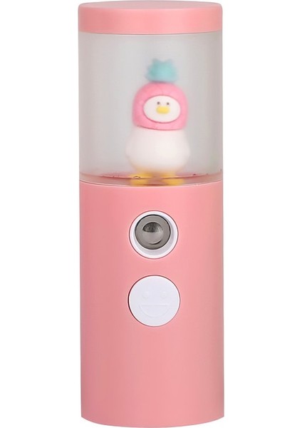 Mini Taşınabilir El Tipi Rehidratör Nemlendirici USB Şarj Yüzü R - Kırmızı (Yurt Dışından)