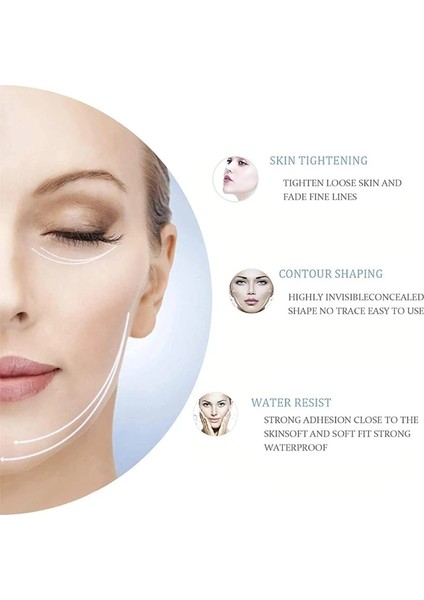 40-60 Adet Anında Görünmez Yüz Çıkartmalar Boyun Göz Soğuk Lipoliz Cihazı Kaldırma V Şekli Dolum Bantları Ince Makyaj Facelifting Yama Yapıştırıcılar (Yurt Dışından) fırsatları