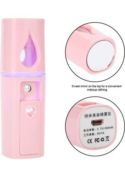 Nano Yüz Mister Handy Cool Mist Sprey Nemlendirici Yüz Nemlendirme Atomizasyon (Yurt Dışından) fiyatları