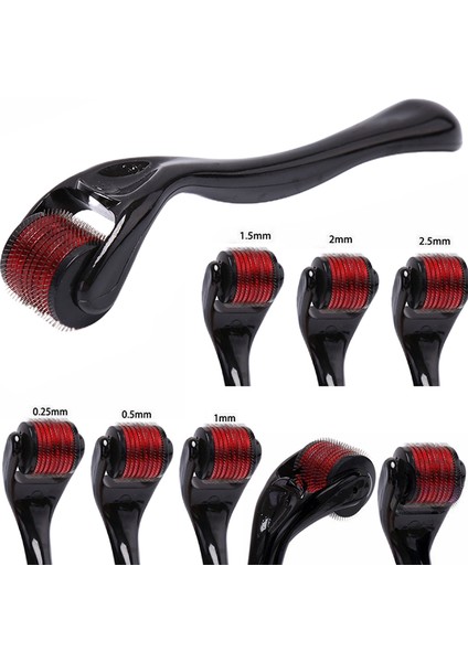 2 【eğlenceli Canlı】 Üfleme 0.25-2.0mm 540 Titanyum Mikroiğne Derma Rulo Dermaroller Mikro Iğne Cilt (Yurt Dışından)