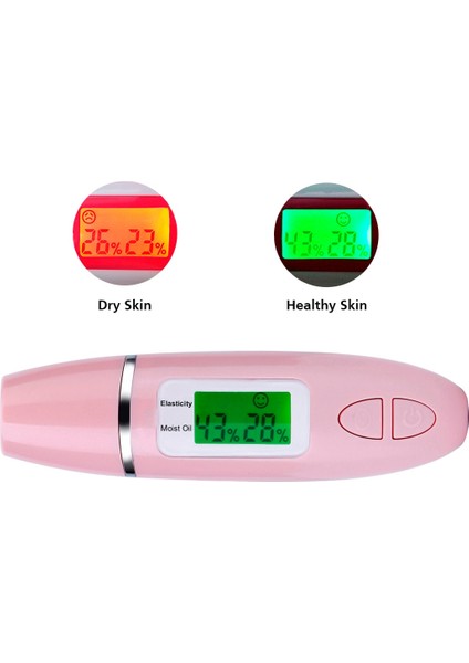 Cilt Bakım Aracı Yağ Içeriği Analiz Cihazı LCD Dijital Yüz Cilt Bakımı Nem Analiz Cihazı Monitör Nem Cilt Sensörü Dedektörüpembe (Pembe) (Yurt Dışından) modelleri