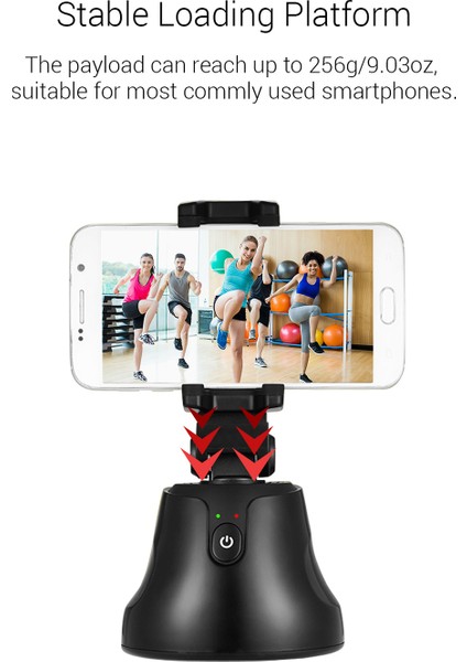 Akıllı Sie S Akıllı Telefon Için 360° Dönüş Nesne Izleme (Yurt Dışından)