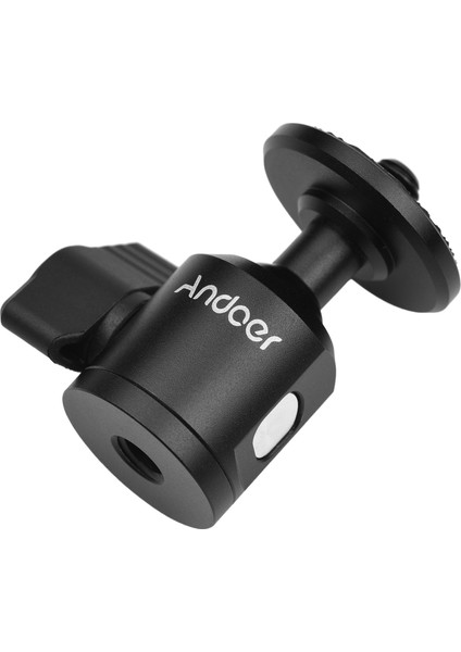 Minik Top Başlıklı Kamera Tripod Adaptörü 1/4 Inç Vida Alüminyum Alaşımlı (Yurt Dışından)