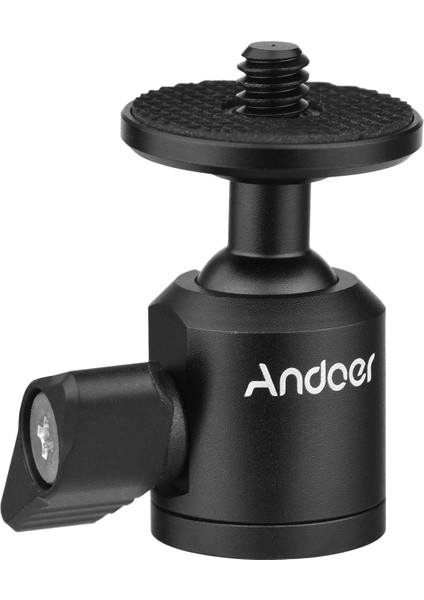 Minik Top Başlıklı Kamera Tripod Adaptörü 1/4 Inç Vida Alüminyum Alaşımlı (Yurt Dışından)